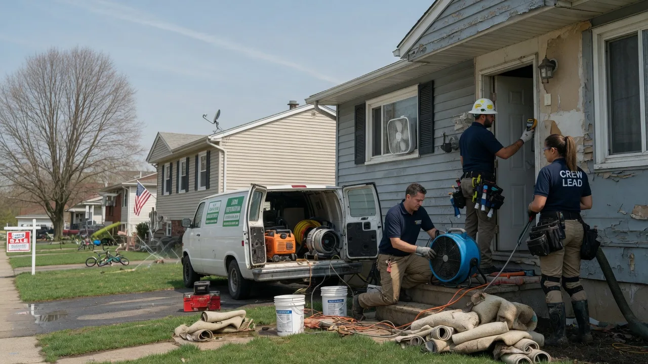 Flood Cleanup in Masonville, IA near me
